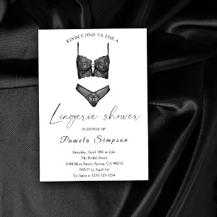 Black Oh La Lingerie Möhippa Inbjudningar