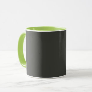 Black olive (solid color)  mugg