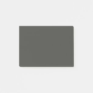 Black Olive Solid Färg Post-it Block
