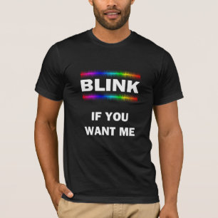 Bläck om du vill ha mig t-shirt