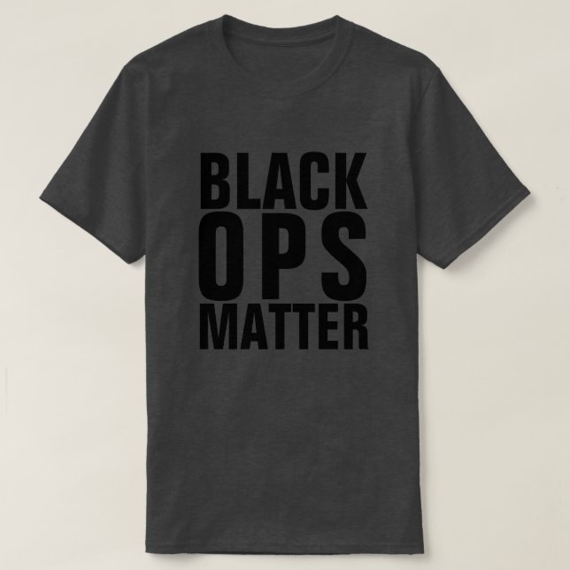 BLACK-OPS TEE (Design framsida)