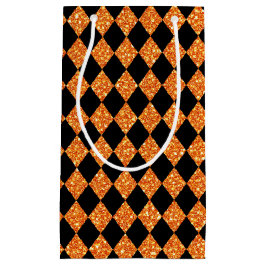 BLACK & ORANGE GLITTER LOOK HALLOWEEN