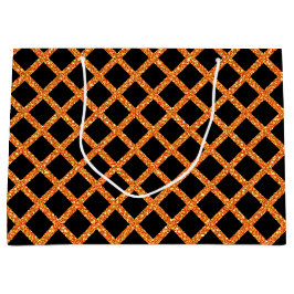 BLACK & ORANGE GLITTER LOOK HALLOWEEN