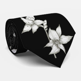 Black Orchid Tie Slips
