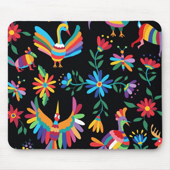 Black Otomi Mouse Pad Musmatta (Framsidan)