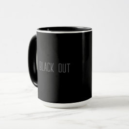 Black Out - Typografi Kopp
