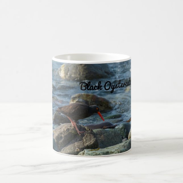 Black Oystercatcher Kaffemugg (Center)