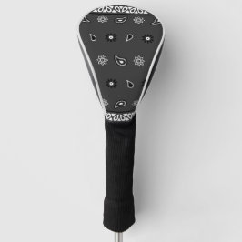 Black Paisley Bandana Birthday Hip hop Rap Scarf