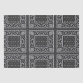 Black Paisley Bandana Birthday Hip hop Rap Scarf