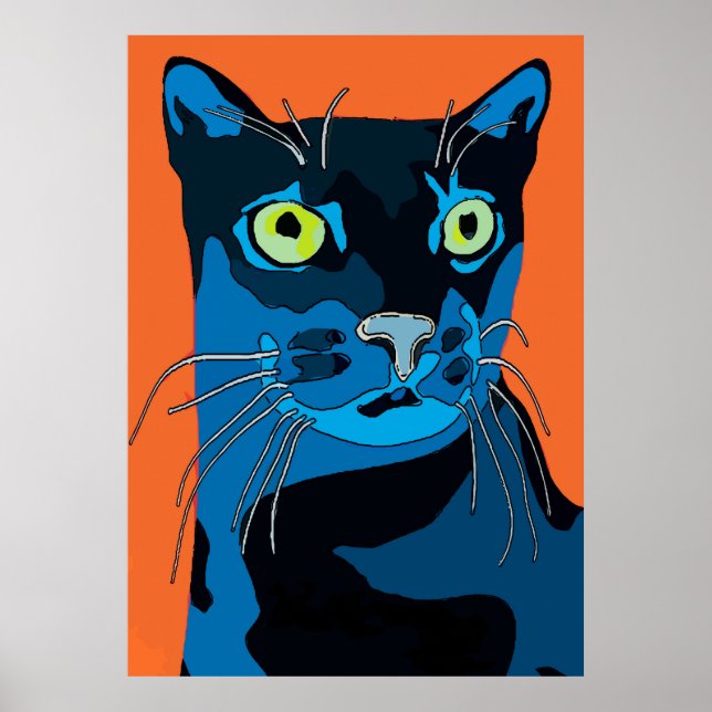 Black Pantha Poster (Framsidan)