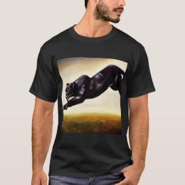 Black Panther (1) Vild katt T Shirt