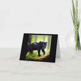 Black Panther (4) Vild katt Kort