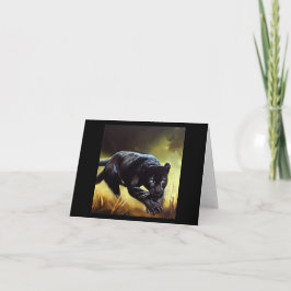 Black Panther (9) Vild katt Kort