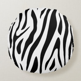 Black Panther av Toshi Yoshida Wood Rund Kudde