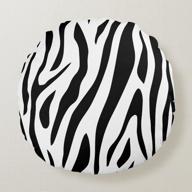 Black Panther av Toshi Yoshida Wood Rund Kudde (Framsidan)