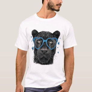 Black Panther - Fierce and Regal Warrior Design T Shirt