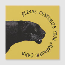 Black Panther från Toshi Yoshida Magnatic Card