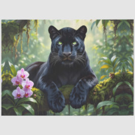 Black Panther in the Jungle
