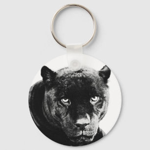 Black Panther Jaguar Nyckelring