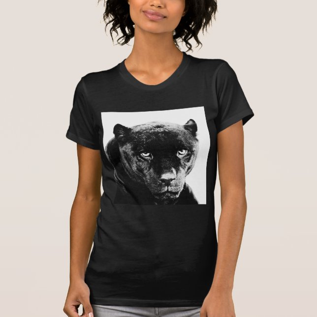Black Panther Jaguar T-shirt (Framsida)