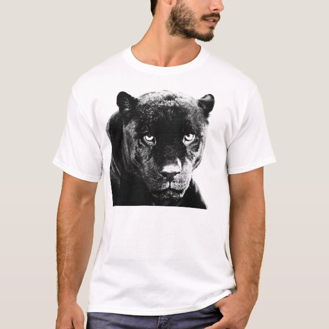 Black Panther Jaguar T-shirt (Framsida)