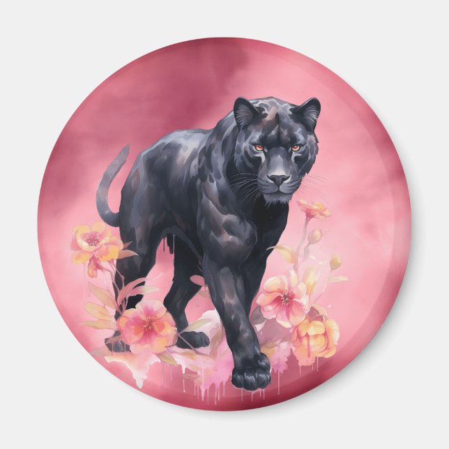 Black Panther Magnet (Framsidan)