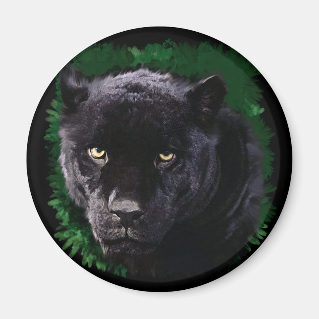 Black Panther Magnet (Framsidan)