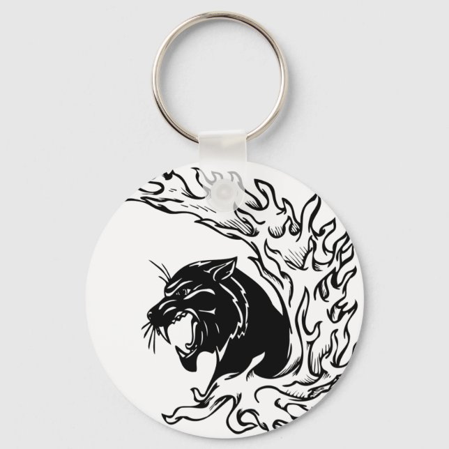 Black Panther Nyckelring (Framsida)