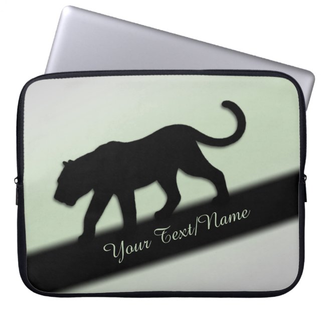 Black Panther Personal Laptop Sleeve (Framsidan)