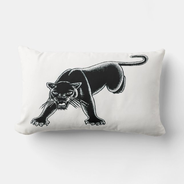 Black Panther Pillow Lumbarkudde (Framsida)