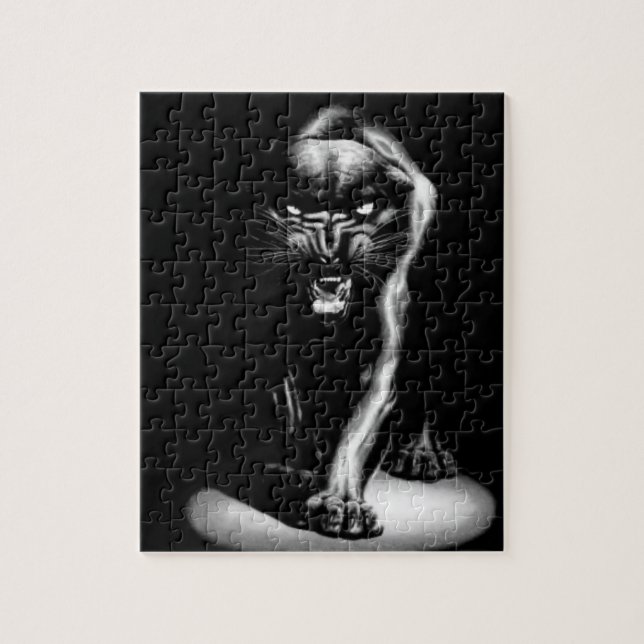 Black Panther Puzzle Pussel (Vertikal)