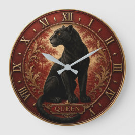 Black Panther Queen Stor Klocka