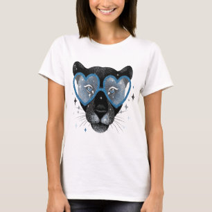 Black Panther - stamkonst med inspirerad design T Shirt