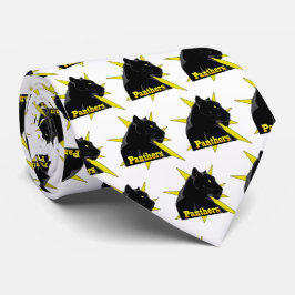 Black Panther Team Mascot på alla Färg Necktie Slips