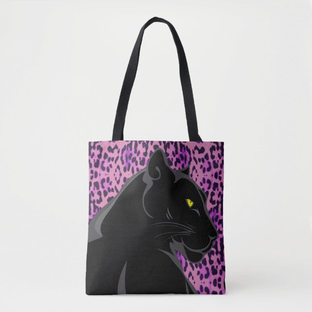 BLACK PANTHER TOTE PURS TYGKASSE (Framsida)