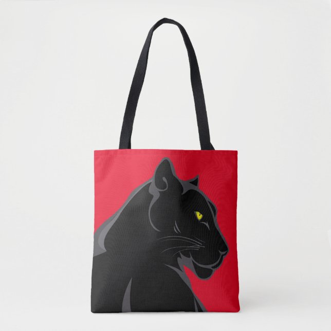 BLACK PANTHER TOTE PURS TYGKASSE (Framsida)
