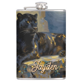 Black Panther under the Full Moon Personalized Fickplunta