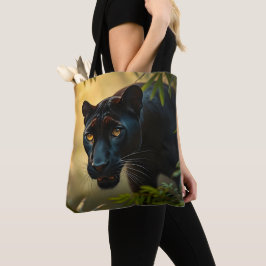 Black Panther Vild Jungle Leopard Big Cat Tygkasse