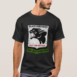 Black Panthers 761St Tank Battalion Ww2 Tank Squad T Shirt