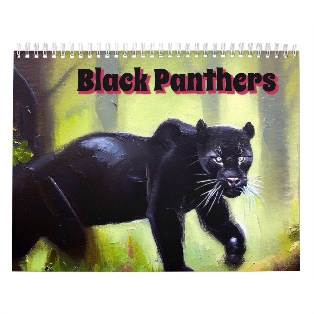 Black Panthers Kalender (Omslag)