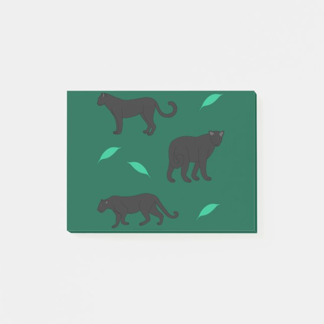 Black Panthers Post-it Block (Framsida)