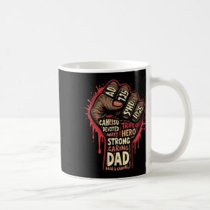 Black Pappa African American Melanin Pride Black H Kaffemugg