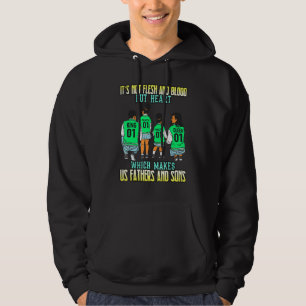 Black Pappa Melanin Far Brown Skin Boys Far D Hoodie