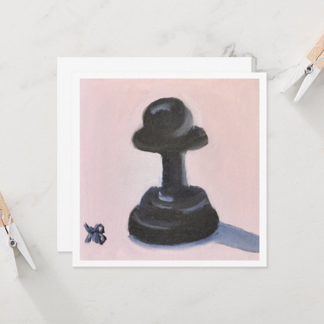 Black Pawn Kort (Fram/Back In Situ)