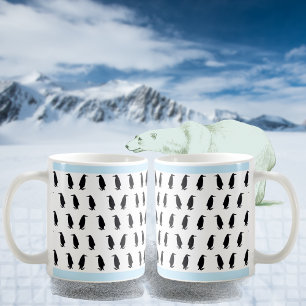 Black Penguins Kaffemugg