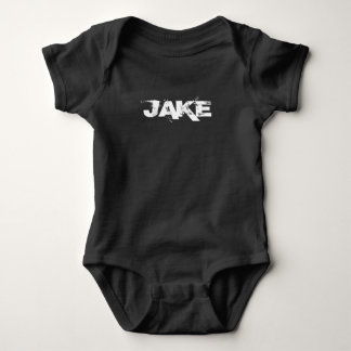 Black Personlig Baby One Biet Tshirt Tee Shirt