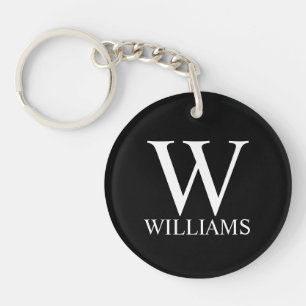 Black Personlig Monogram och Namn