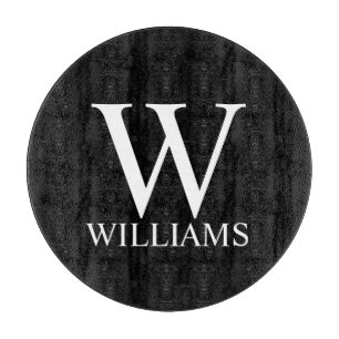 Black Personlig Monogram och Namn