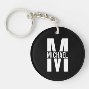 Black Personlig Monogram och Namn