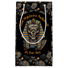🖤 Black Pharaoh Mummy Gift Bag 🎃 👑